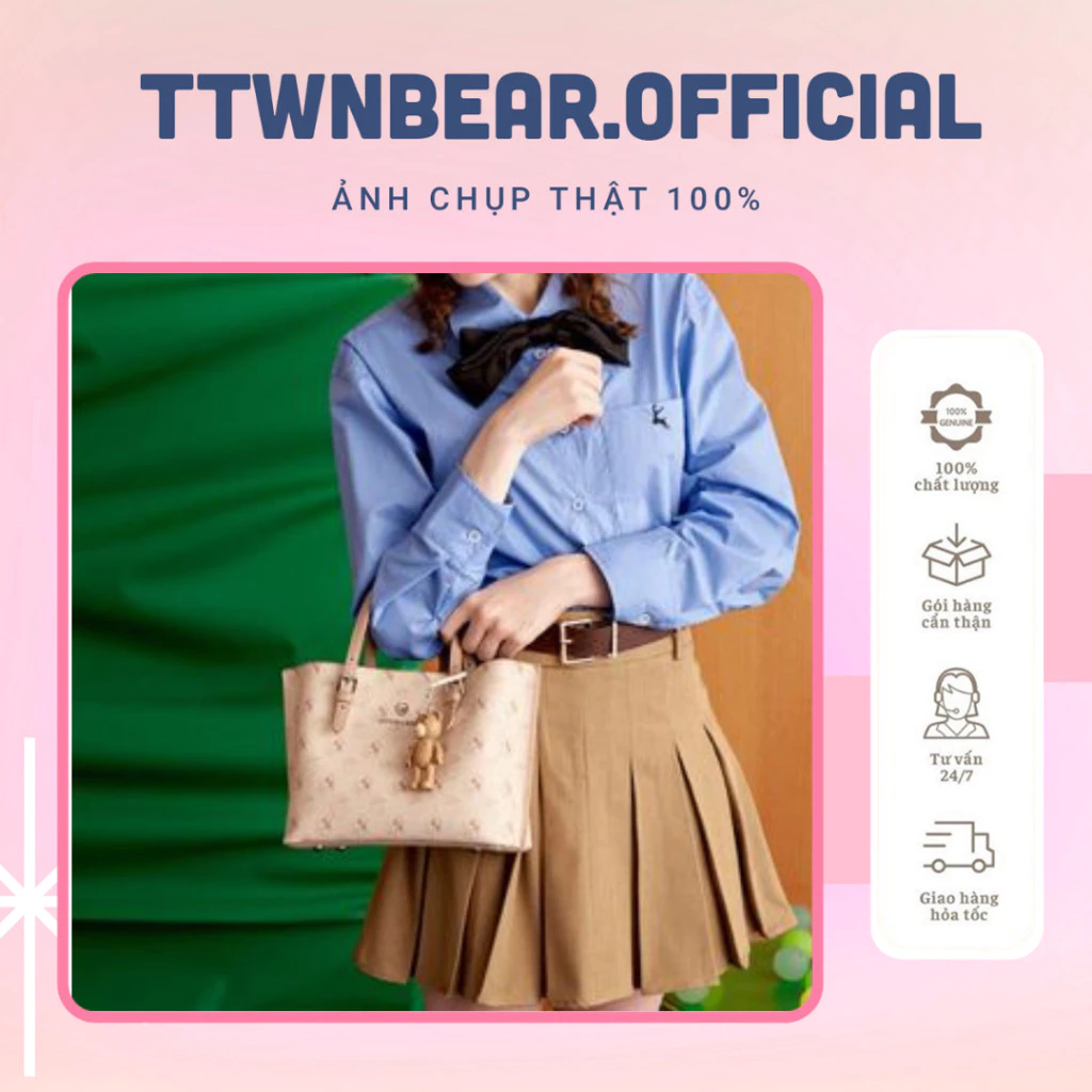 (HN HỎA TỐC)Túi xách TTWN BEAR TN2623 thời trang